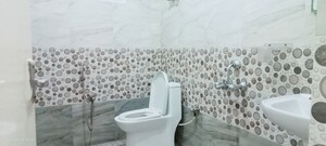 Bathroom in 3 BHK Apartment at BM Magnolia Park, Whitefield – for Rent