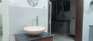 Bathroom in 3 BHK Apartment at BM Magnolia Park, Whitefield – for Rent