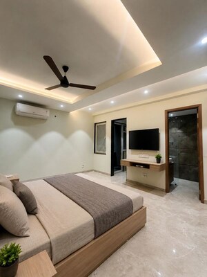 Living Room in Studio Builder Floor at Sector 46 – for Rent