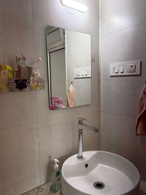 Bathroom in 2 BHK Apartment at Sugee Atharva, Prabhadevi – for Rent