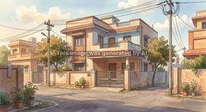  Independent House – Exterior View View at Barejadi - for Sale