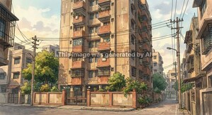  Apartment – Exterior View View at Sagrampura - for Sale