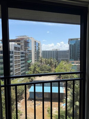 Balcony in 3 BHK Apartment at Adani Ten BKC, Bandra East – for Rent