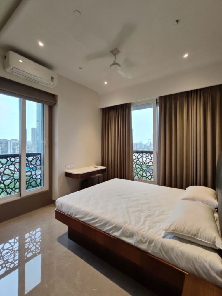 Bedroom, kalpataru-mugnus 3 Bedroom 1350 Sq.Ft. Apartment In Bandra East Mumbai 10542980