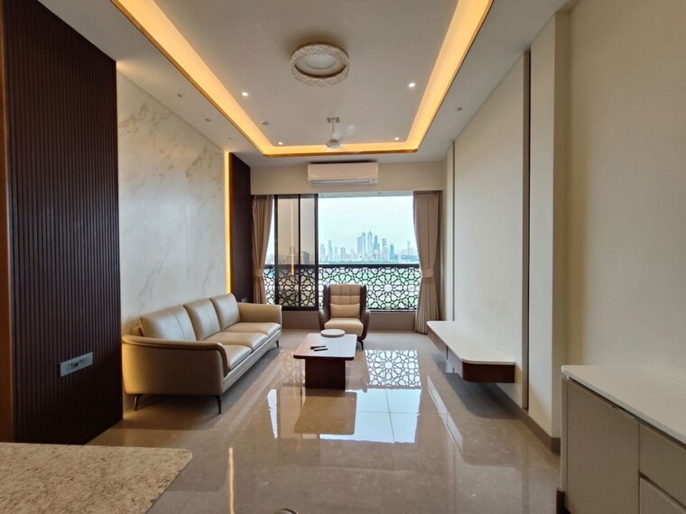 Living Room, kalpataru-mugnus 3 Bedroom 1350 Sq.Ft. Apartment In Bandra East Mumbai 10542980