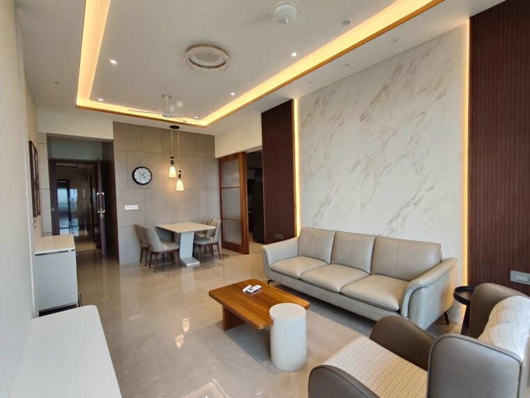 Living Room, kalpataru-mugnus 3 Bedroom 1350 Sq.Ft. Apartment In Bandra East Mumbai 10542980