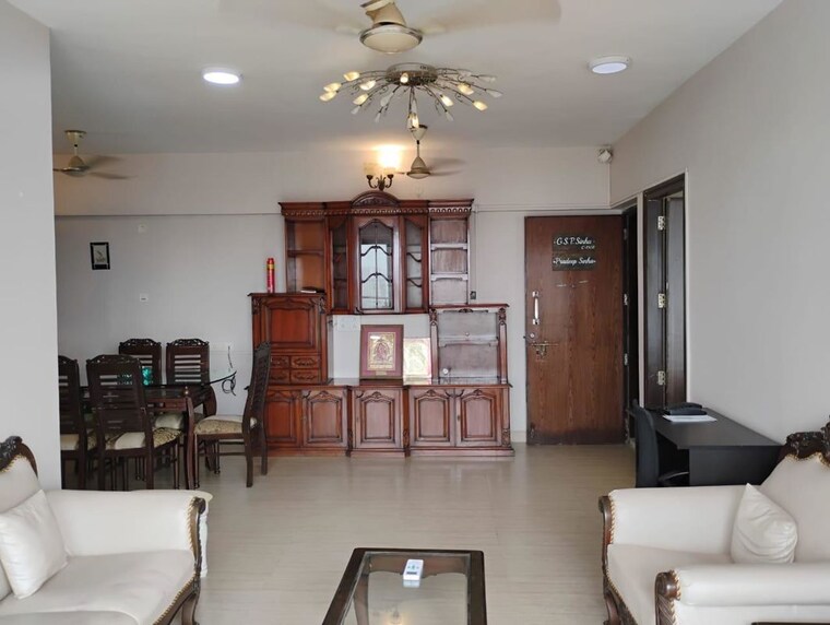 Living Room, kalpataru-mugnus 3 Bedroom 1350 Sq.Ft. Apartment In Bandra East Mumbai 10542980