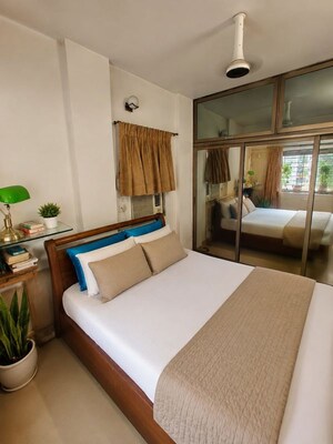 Bedroom in 1 BHK Apartment at Bombay Taximens CHS, Lbs Marg – for Rent