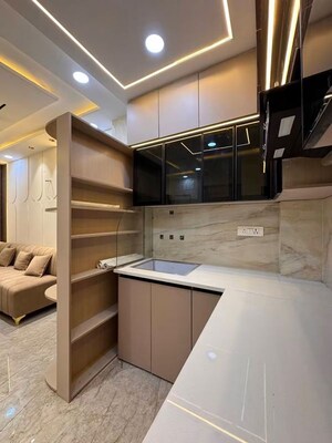 Kitchen in 3 BHK Builder Floor at Uttam Nagar – for Sale