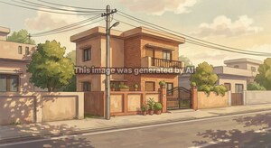  Independent House – Exterior View View at Delta City - for Sale