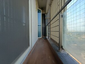 Balcony in 2 BHK Apartment at Siddhi Highland Haven, Balkum Pada – for Rent