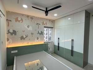 Kitchen in 3 BHK Apartment at ASBL Spectra, Financial District – for Rent