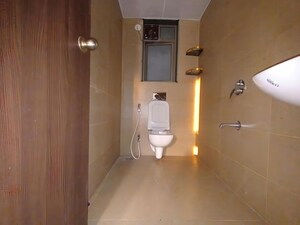 Bathroom in 2 BHK Apartment at Runwal Eirene, Balkum Pada – for Rent