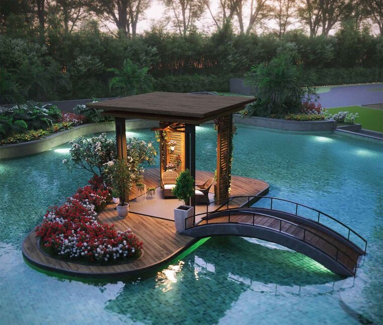 Swimming Pool, sobha-aurum 3 Bedroom 1571 Sq.Ft. Apartment In Sector 36 Greater Noida Greater Noida 10442558