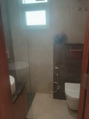 Bathroom in 2.5 BHK Builder Floor at JMS Primeland, Sector 95a – for Rent