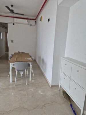 Team Area in 3 BHK Apartment at Prescon Midtown Bay, Mahim West – for Rent