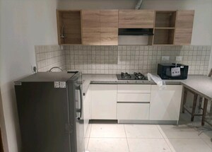Kitchen in 2 BHK Apartment at Godrej Golf Links Evoke, Sector 27 Yamuna Expressway – for Rent