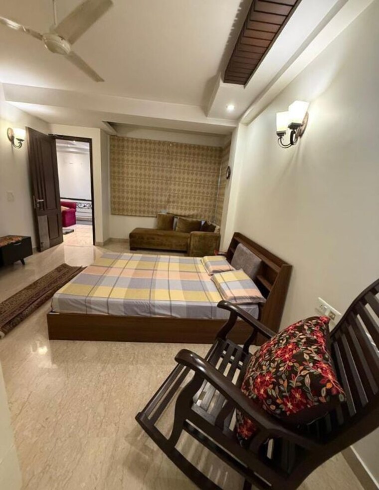 Bedroom, saket 5 Bedroom 370 Sq.Yd. Builder Floor In Saket Delhi 10543349