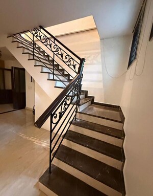 Staircase in 5 BHK Builder Floor at Saket – for Sale