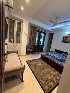 Living Room in 5 BHK Builder Floor at Saket – for Sale