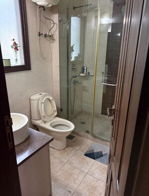 Bathroom in 5 BHK Builder Floor at Saket – for Sale