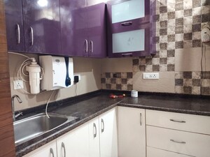 Kitchen in 3 BHK Builder Floor at East Of Kailash – for Rent