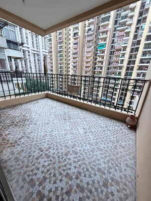 Balcony in 2.5 BHK Apartment at Exotica Dreamville, Sector 16c Greater Noida – for Rent