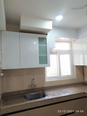 Kitchen in 4 BHK Apartment at Emaar Emerald Floors Premier, Sector 65 – for Rent