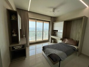 Bedroom in 4 BHK Apartment at Raj Grandeur, Powai – for Sale