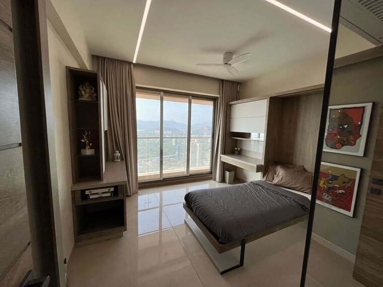 Bedroom, raj-grandeur 4 Bedroom 2400 Sq.Ft. Apartment In Powai Mumbai 10543354
