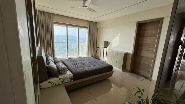 Bedroom, raj-grandeur 4 Bedroom 2400 Sq.Ft. Apartment In Powai Mumbai 10543354