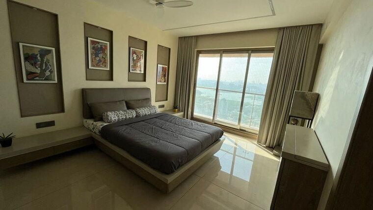 Bedroom, raj-grandeur 4 Bedroom 2400 Sq.Ft. Apartment In Powai Mumbai 10543354