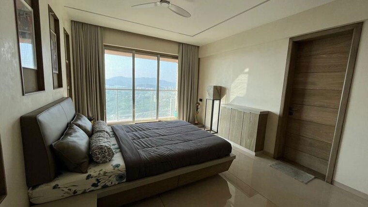 Bedroom, raj-grandeur 4 Bedroom 2400 Sq.Ft. Apartment In Powai Mumbai 10543354