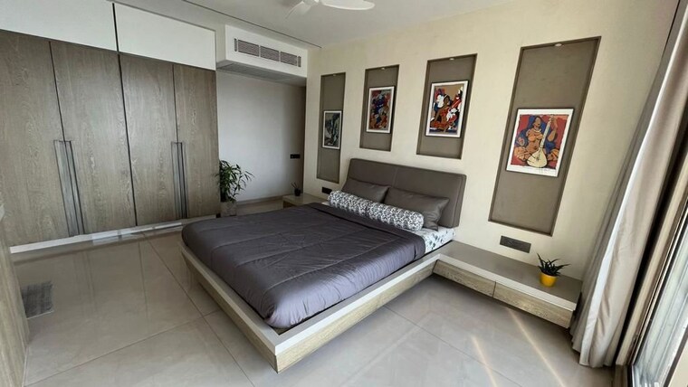 Bedroom, raj-grandeur 4 Bedroom 2400 Sq.Ft. Apartment In Powai Mumbai 10543354
