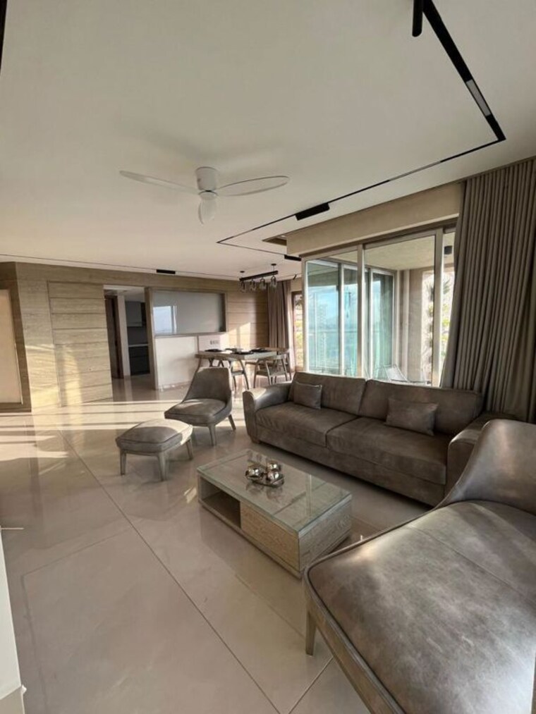Living Room, raj-grandeur 4 Bedroom 2400 Sq.Ft. Apartment In Powai Mumbai 10543354