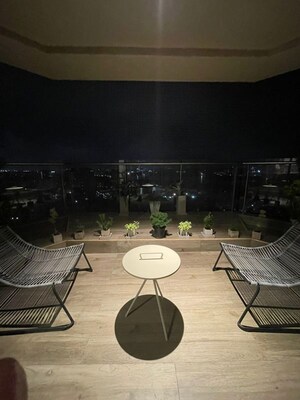 Balcony in 4 BHK Apartment at Raj Grandeur, Powai – for Sale