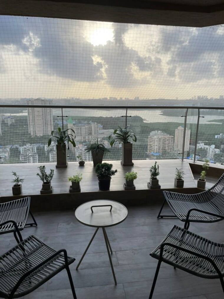 Balcony, raj-grandeur 4 Bedroom 2400 Sq.Ft. Apartment In Powai Mumbai 10543354