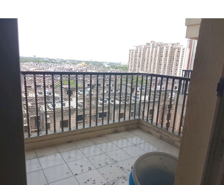 Balcony, gaur-atulyam 3 Bedroom 1300 Sq.Ft. Apartment In Omicron I Greater Noida Greater Noida 10543391