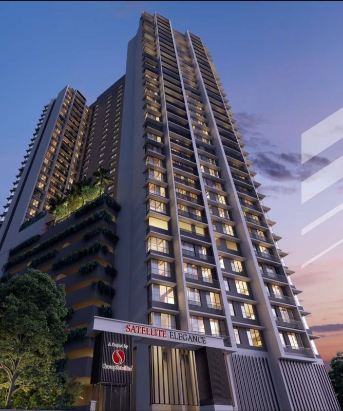 2 BHK + Store Room 635 Sq.Ft. Apartment in Group Satellite Elegance