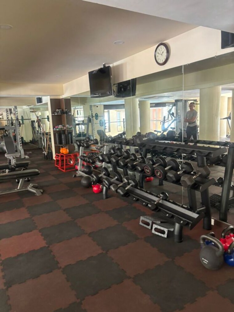 Gym, embassy-habitat 3 Bedroom 1100 Sq.Ft. Apartment In Palace Road Bangalore 10095677