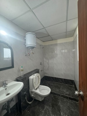 Bathroom in 3 BHK Apartment at NK Savitry Enclave, Vip Road – for Rent