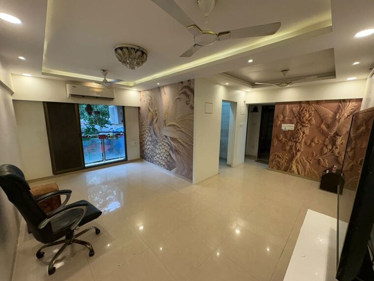 Living Room, rosa-gardenia 2 Bedroom 750 Sq.Ft. Apartment In Ghodbunder Road Thane 10543445