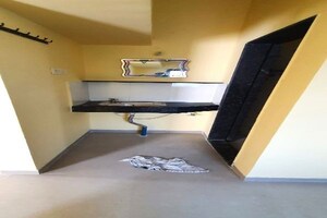 Kitchen in 1 RK Independent House at Tulaja Bhawani Nagar – for Rent