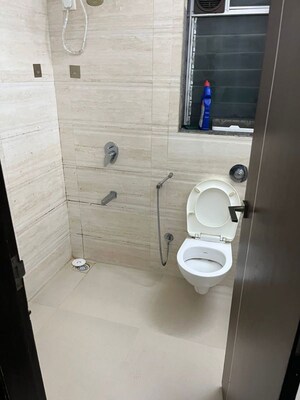 Bathroom in 2 BHK Apartment at Prem Sagar CHS Andheri , Andheri West – for Rent