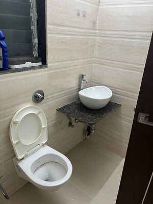 Bathroom in 2 BHK Apartment at Prem Sagar CHS Andheri , Andheri West – for Rent
