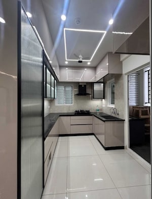 Kitchen in 3 BHK Apartment at Aparna Zenon, Puppalaguda – for Rent
