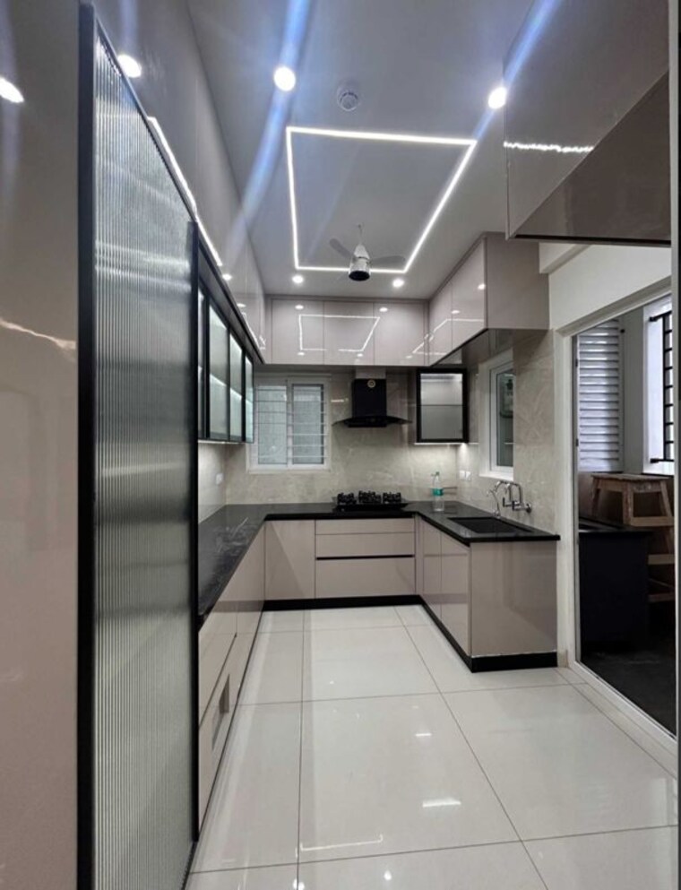 Kitchen, aparna-zenon 3 Bedroom 1712 Sq.Ft. Apartment In Puppalaguda Hyderabad 10543478