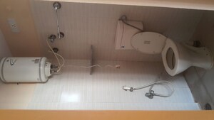 Bathroom in 1 BHK Independent House at Rt Nagar – for Rent