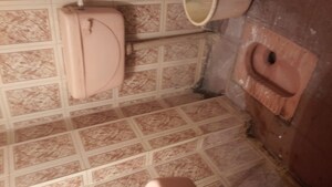 Bathroom in 2 BHK Independent House at Rt Nagar – for Rent