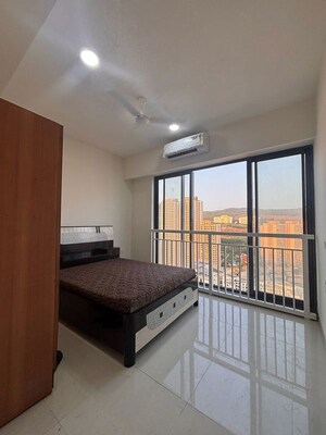 Bedroom in 2 BHK Apartment at Dynamix Divum, Malad East – for Sale